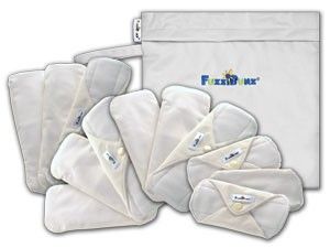 FuzziBunz Fuzzi Bunz Cloth Reusable Menstrual Comfort 12 Pad Bag