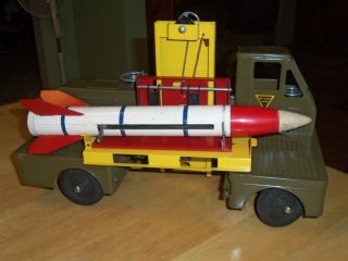 Vintage Nylint Toys Guided Missile Carrier Otis Lift