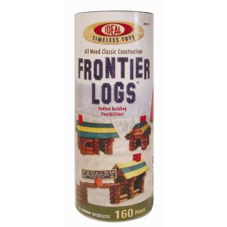 Ideal 160 piece Frontier Logs Building Set