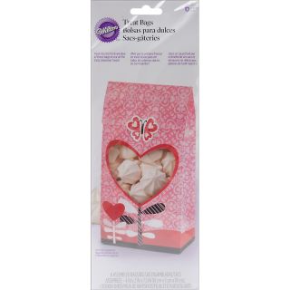 Wilton Wilton Gusseted Window Bags 4 Pack   You Bake Me Smile