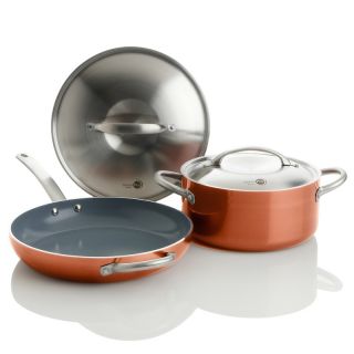 GreenPan™ Copperfused Hard Anodized Gourmet Cook Set at