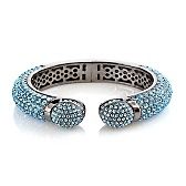 Joan Boyce Perfect Kissable Pavé Crystal Cuff Bracelet at