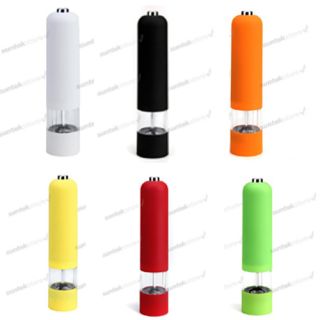 Colour Electronic Electric Pepper Mill Grinder Muller
