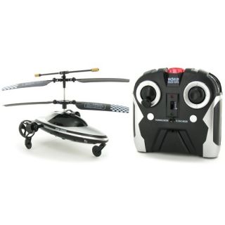 Intelli Heli Car 3 CH Land Sky Electric RC Helicopter
