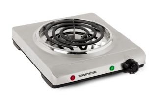  Toastess THP 517 Electric Single Coil Cooking Range, Stainless Steel