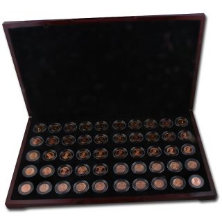 1959 2008 Complete Lincoln Penny Coin Proof Set in Box