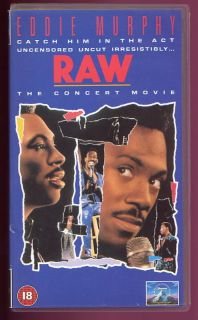 Eddie Murphy Raw Stand Up Live NY 1987 UK PAL VHS