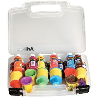  View Carrying Case   14 x 3 1/3 x 10 1/4 Translucent