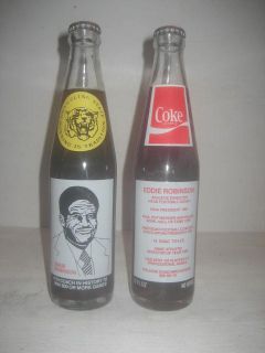 1983 Eddie Robinson Grambling Coca Cola Coke Bottle