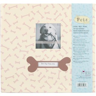 Pet Scrapbook Album with Photo Window, 12 x 12in   Dog