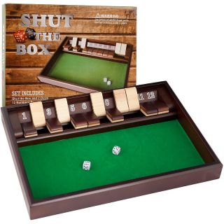  Games Kids Games Board Games Shut The Box Game with Dice   12 Numbers