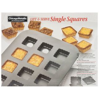  Cake & Cookie Decorating Lift n Serve Single Squares   12 Cavities