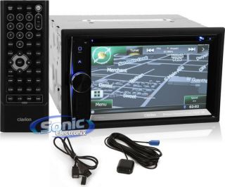 Clarion NX602 in Dash 6 2 DVD  USB Nav Touchscreen Car Receiver w