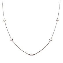 stately steel oval link 5 station 33 14 necklace d 20121029110539323
