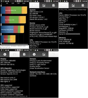 Lenovo A750 3G WCDMA Multi language Dual Sim MT6575(1G Hz) 4.0WVGA