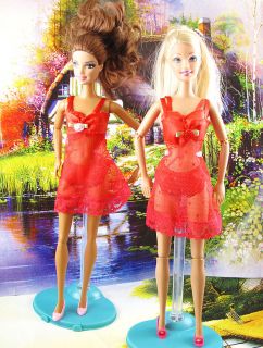 Sexy Sleepwear Nightdress clothes Dress Nightshirt For Barbie Doll