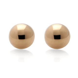 Michael Anthony Jewelry® 14K Gold Dome Button Earrings at