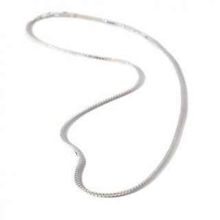 Jewelry Necklaces Chain Sterling Silver 1.5mm Box Chain 18