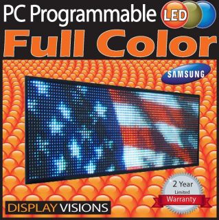 Programmable LED Sign Full Color Outdoor Display Sign