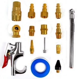  Home Solutions & Hardware Hand Tools 16 piece Pneumatic Accessory Kit