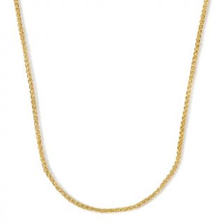 14k gold round wheat link 16 necklace d 20111031140718333~159745