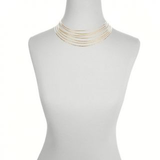 Bellezza Cubetto Seven Row Textured 17 Necklace