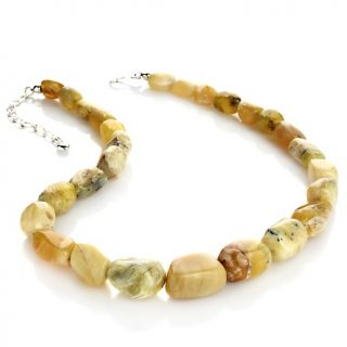  Necklaces Beaded Jay King Yellow Opal Sterling Silver 19 1/2 Necklace