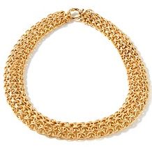  Collection Bellezza Aureliana Triple Strand Multicircle 18 Necklace