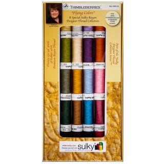  Sewing Threads Sulky Thimbleberries Rayon Thread 40wt. 20 Pack   Multi