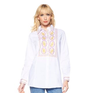  dg2 embroidered button down shirt tunic rating 21 $ 10 00 s h $ 5 20