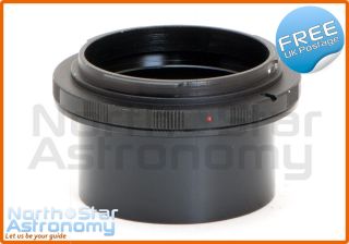 Canon EOS 2 nosepiece wide aperture camera adapter  telescope CCD
