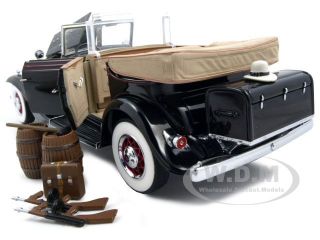 Eliot Ness 1932 Cadillac V 16 Phaeton Black 1 24
