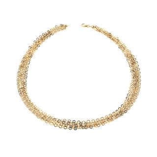  Necklaces Chain Bellezza Yellow Bronze Multi Strand Rolo 20 Necklace