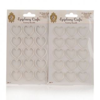 Epiphany Crafts Bubble Caps 25 Heart or Round Refill Packs