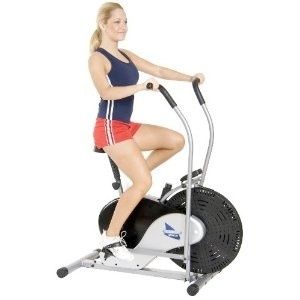  RIDER STATIONARY UPRIGHT EXERCISE FAN BIKE   FITNESS EQUIPMENT BICYCLE