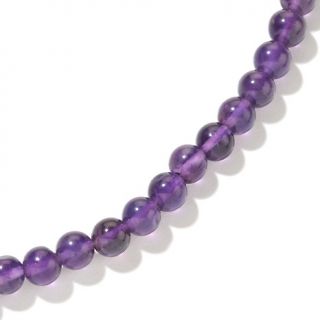 Nicky Butler Amethyst Sterling Silver 24 Bead Necklace