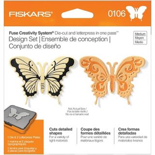 112 8067 fiskars fuse medium design set butterfly rating be the first