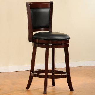  Bar Stools Home Origin 24 Swivel and Padded Back Counter Chair