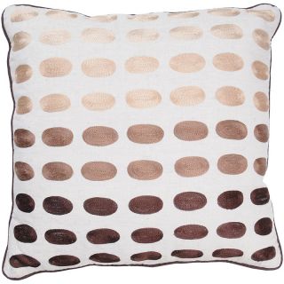  18 gradient ovals pillow natural brown rating 1 $ 33 95 or 2 flexpays