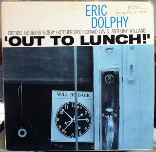 Eric Dolphy Out to Lunch LP VG BST 84163 Vinyl 1964 2nd Press RARE USA