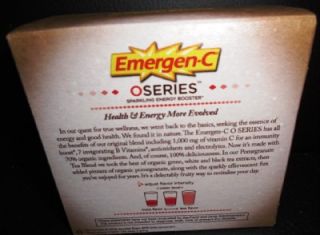 Emergen C Oseries Energy Booster Pomegranate Tea 2BOXES