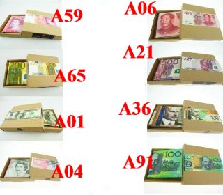  Money Purse RMB USD AUD CAD GBP EURO Dollar Wallet Canvas Wholesales