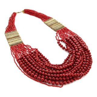  Jewelry Necklaces Statement BAJALIA Sati Beaded 30 Drape Necklace
