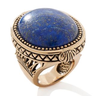 Jewelry Rings Gemstone Studio Barse Blue Lapis Bronze Ring