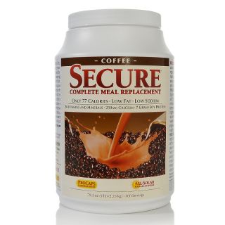 Andrew Lessman Secure Coffee Complete Meal Replacement   100 Servings