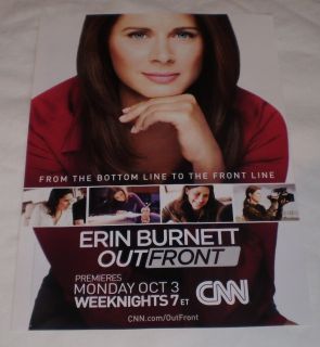 2011 CNN TV Ad Page Erin Burnett Out Front
