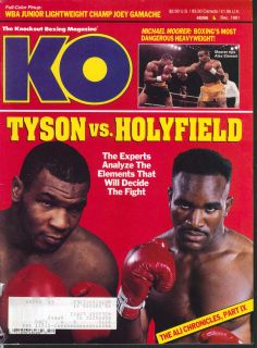 KO Mike Tyson Evander Holyfield Michael Moorer Muhammad Ali 12 1991