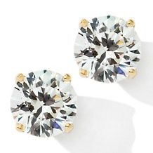 jean dousset 3ct absolute cathedral stud earrings $ 44 95