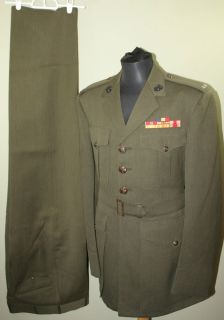  Marine Corps Officer Alpha Uniform Ribbons Badges Egas Named
