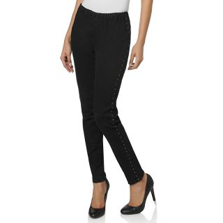  stretch denim jeggings with side stud detail rating 35 $ 12 46 s h $ 5